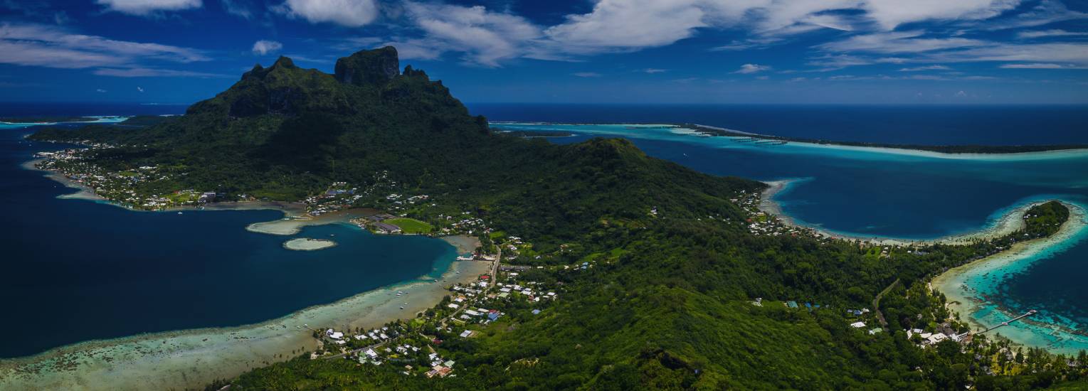 Photo - Polynésie Française - Vue du ciel - Bora Bora #253